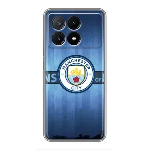 Силиконовые Чехлы принт Футбол на Xiaomi POCO X6 Pro (5G) (ManCity)
