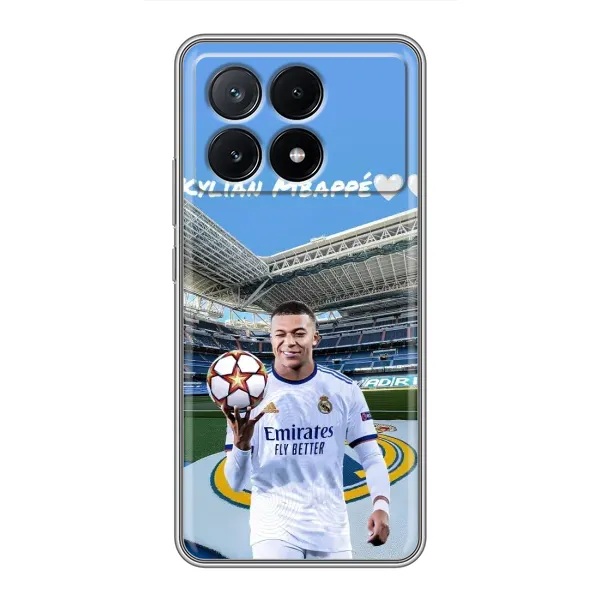 Чехол с рисунком «Mbappe Real» для Xiaomi POCO X6 Pro (5G) Чехол с рисунком «Mbappe Real» для Xiaomi POCO X6 Pro (5G)