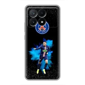 Чехол (TPU) с Футболистом на Xiaomi POCO X6 Pro (5G) (Мбаппе ПСЖ)