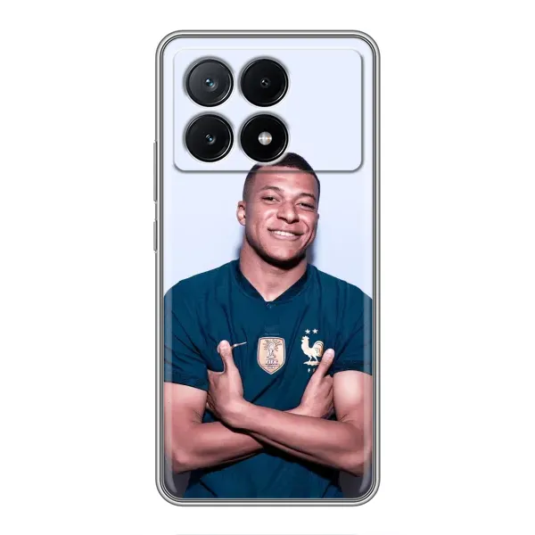 Чехол с рисунком «Мбаппешичка» для Xiaomi POCO X6 Pro (5G) Чехол с рисунком «Мбаппешичка» для Xiaomi POCO X6 Pro (5G)