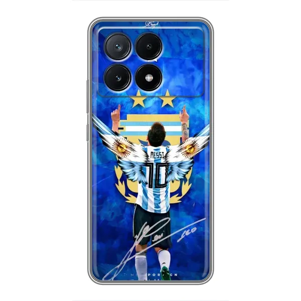 Чехол с рисунком «Месси Аргентина» для Xiaomi POCO X6 Pro (5G) Чехол с рисунком «Месси Аргентина» для Xiaomi POCO X6 Pro (5G)