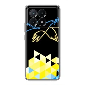 Чохол на Xiaomi POCO X6 Pro (5G) (Український дизайн) (Мир для Укрїни)