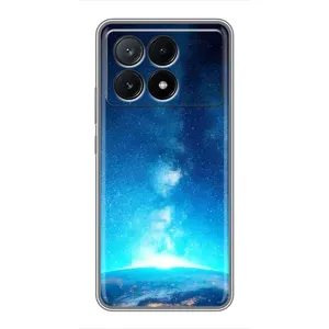 Чехлы КОСМОС для Xiaomi POCO X6 Pro (5G) (Млечный путь)