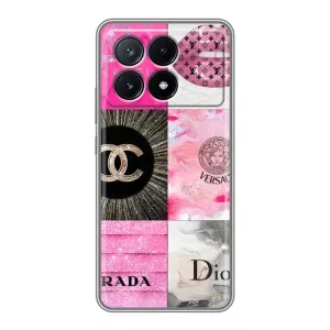 Чохол (Dior, Prada, YSL, Chanel) для Xiaomi POCO X6 Pro (5G) (Модніца)