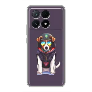 Чехол с принтом Собаки Патрон для Xiaomi POCO X6 Pro (5G) (Модный Патрон)