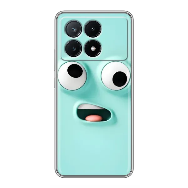 Чехол с рисунком «Забавное мятное лицо» для Xiaomi POCO X6 Pro (5G) Чехол с рисунком «Забавное мятное лицо» для Xiaomi POCO X6 Pro (5G)