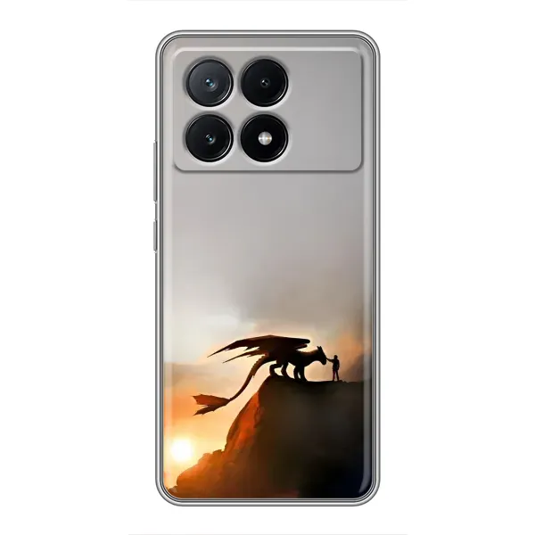 Чехол с рисунком «Мультиик Беззубик» для Xiaomi POCO X6 Pro (5G) Чехол с рисунком «Мультиик Беззубик» для Xiaomi POCO X6 Pro (5G)