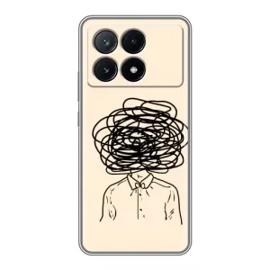 Чехлы со смыслом для Xiaomi POCO X6 Pro (5G) (Мысли)