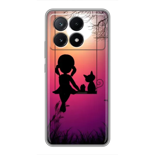 Чехол с рисунком «На качели» для Xiaomi POCO X6 Pro (5G) Чехол с рисунком «На качели» для Xiaomi POCO X6 Pro (5G)