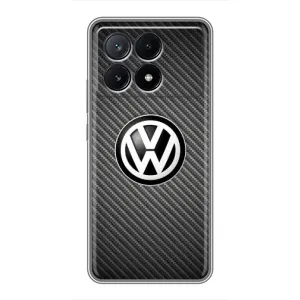Чохол "Фольксваген" для Xiaomi POCO X6 Pro (5G) (На карбоні)