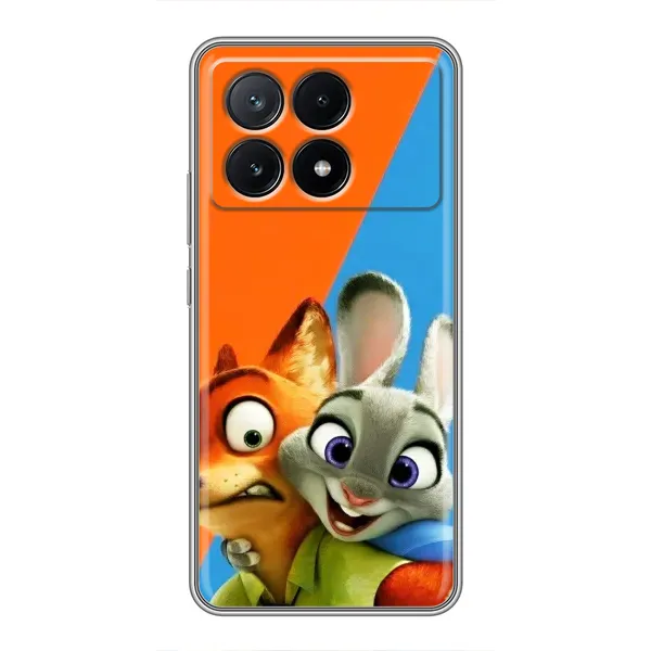 Чехол с рисунком «Ник и Хопс» для Xiaomi POCO X6 Pro (5G) Чехол с рисунком «Ник и Хопс» для Xiaomi POCO X6 Pro (5G)