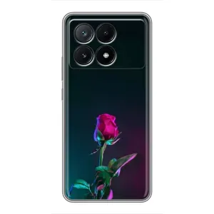 Чехлы с принтом Розочки для Xiaomi POCO X6 Pro (5G) (Ночная роза)