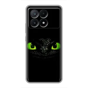 Чохол дракон Беззубик для Xiaomi POCO X6 Pro (5G) (Очі Беззубика)