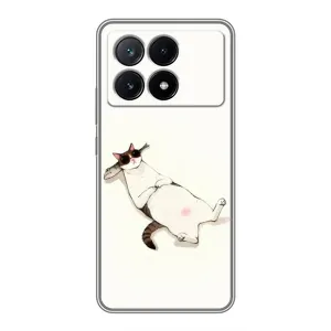 Чохол на тематику: Коти для Xiaomi POCO X6 Pro (5G) (Відпочинок)