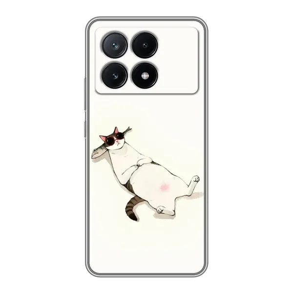 Чехол с рисунком «Отдых» для Xiaomi POCO X6 Pro (5G) Чехол с рисунком «Отдых» для Xiaomi POCO X6 Pro (5G)