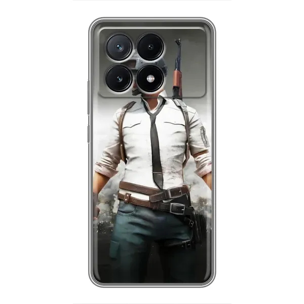 Чехол с рисунком «Пабг» для Xiaomi POCO X6 Pro (5G) Чехол с рисунком «Пабг» для Xiaomi POCO X6 Pro (5G)