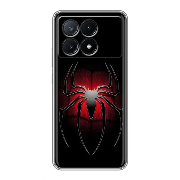 Чехол с рисунком «Паук» для Xiaomi POCO X6 Pro (5G) Чехол с рисунком «Паук» для Xiaomi POCO X6 Pro (5G)