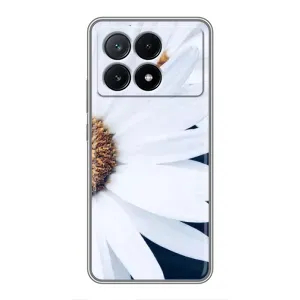 Чехол с ромашками на Xiaomi POCO X6 Pro (5G) (Пол ромашки)