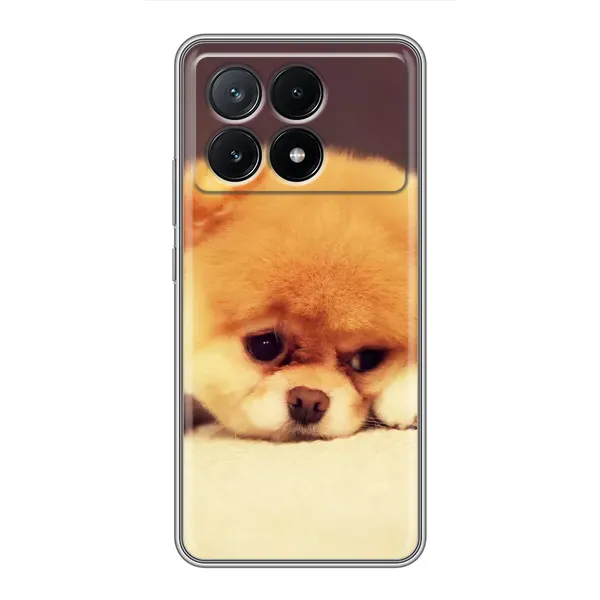Чехол с рисунком «Померанский шпиц» для Xiaomi POCO X6 Pro (5G) Чехол с рисунком «Померанский шпиц» для Xiaomi POCO X6 Pro (5G)