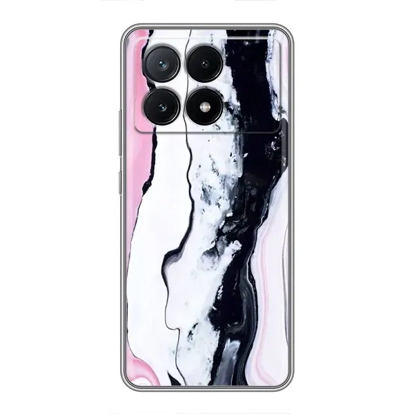 Чехол с рисунком «Розовый мрамор» для Xiaomi POCO X6 Pro (5G) Чехол с рисунком «Розовый мрамор» для Xiaomi POCO X6 Pro (5G)