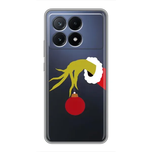 Чехол с рисунком «Рука Гринча» для Xiaomi POCO X6 Pro (5G)