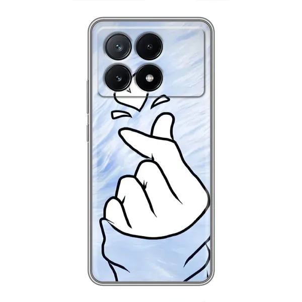Чехол с рисунком «Сердечка знак» для Xiaomi POCO X6 Pro (5G) Чехол с рисунком «Сердечка знак» для Xiaomi POCO X6 Pro (5G)
