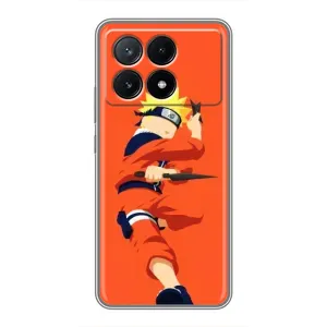 Чохли з принтом НАРУТО на Xiaomi POCO X6 Pro (5G) (Силует Наруто)