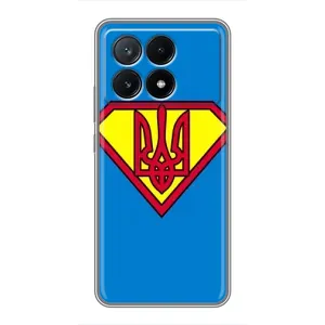Чехол с картинкой (Патриотический ГЕРБ) на Xiaomi POCO X6 Pro (5G) (Super - Герб)