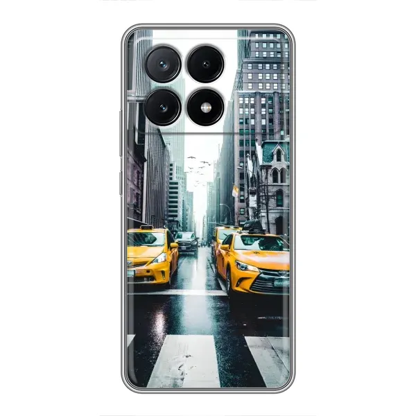 Чехол с рисунком «Такси» для Xiaomi POCO X6 Pro (5G) Чехол с рисунком «Такси» для Xiaomi POCO X6 Pro (5G)