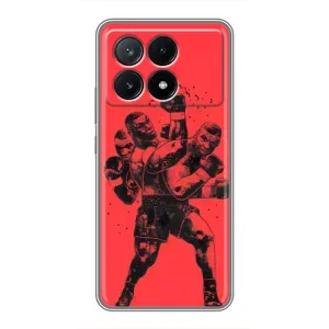 Чехлы с принтом Спортивная тематика для Xiaomi POCO X6 Pro (5G) (Тайсон Бокс)