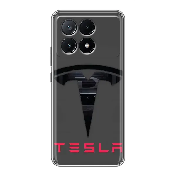 Чехол с рисунком «Logo TESLA» для Xiaomi POCO X6 Pro (5G) Чехол с рисунком «Logo TESLA» для Xiaomi POCO X6 Pro (5G)