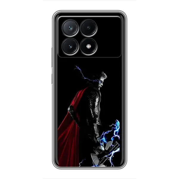 Чехол с рисунком «Тор» для Xiaomi POCO X6 Pro (5G)
