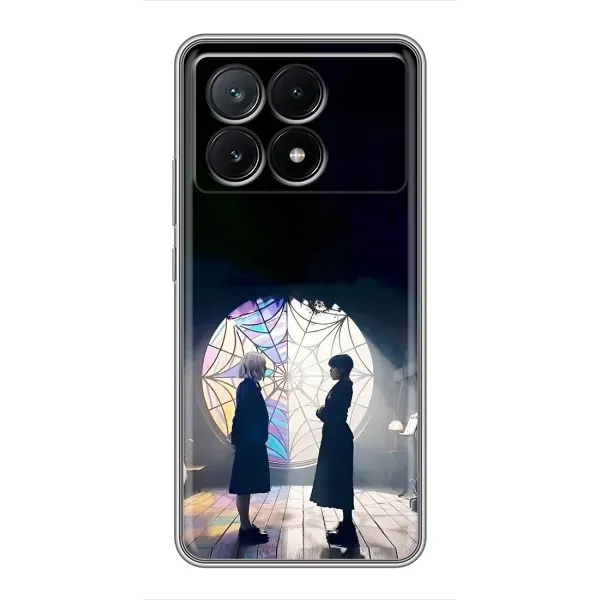 Чехол с рисунком «Уэнсдей и Энди» для Xiaomi POCO X6 Pro (5G) Чехол с рисунком «Уэнсдей и Энди» для Xiaomi POCO X6 Pro (5G)