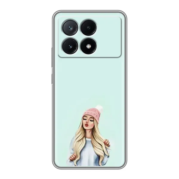 Чехол с рисунком «В шапке» для Xiaomi POCO X6 Pro (5G) Чехол с рисунком «В шапке» для Xiaomi POCO X6 Pro (5G)