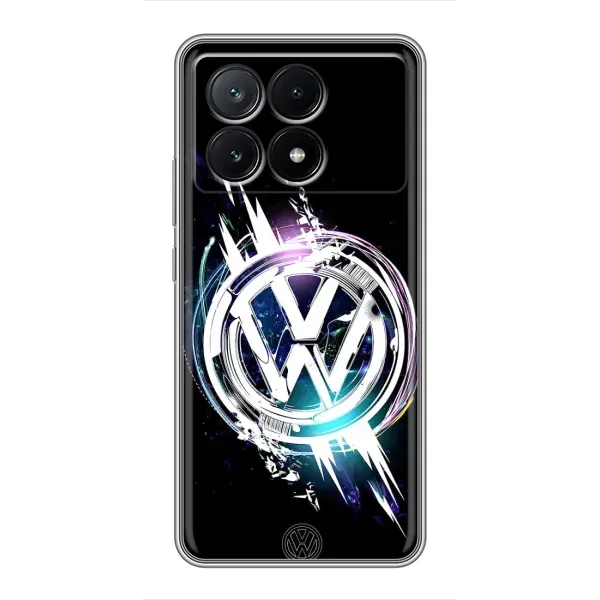 Чехол с рисунком «Volkswagen на черном» для Xiaomi POCO X6 Pro (5G) Чехол с рисунком «Volkswagen на черном» для Xiaomi POCO X6 Pro (5G)