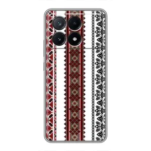 Силиконовый Чехол на Xiaomi POCO X6 Pro (5G) с картинкой Вышиванки (Вышиваночки)