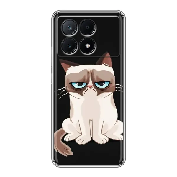 Чехол с рисунком «Взгляд кота» для Xiaomi POCO X6 Pro (5G) Чехол с рисунком «Взгляд кота» для Xiaomi POCO X6 Pro (5G)
