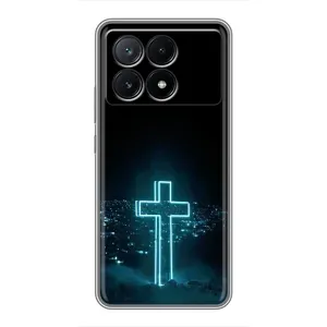 Чехлы для Поко Х6 Про (5G) (Крест Иисуса) (Яркий Крест)