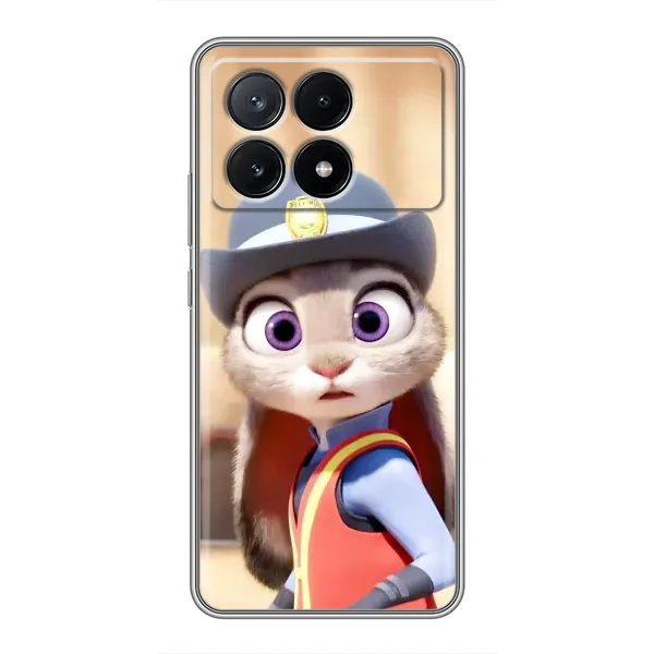 Чехол с рисунком «Заяц Джуді Хопс» для Xiaomi POCO X6 Pro (5G) Чехол с рисунком «Заяц Джуді Хопс» для Xiaomi POCO X6 Pro (5G)