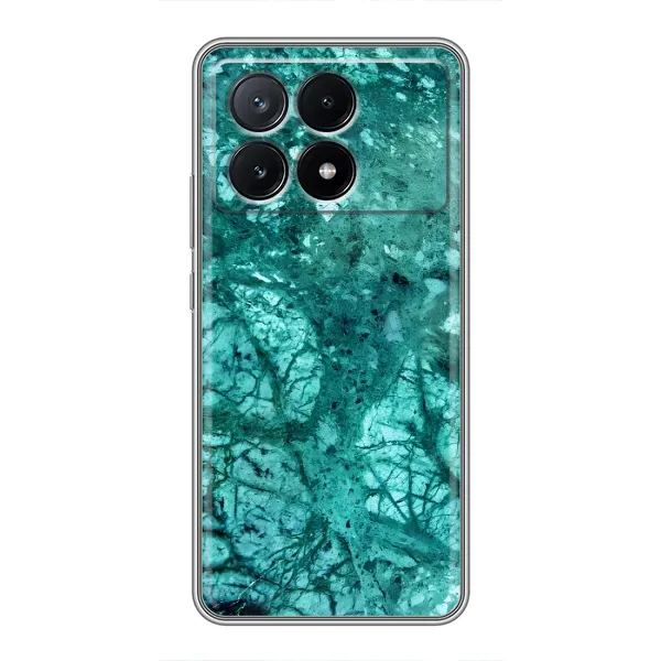 Чехол с рисунком «Зеленый мрамор» для Xiaomi POCO X6 Pro (5G) Чехол с рисунком «Зеленый мрамор» для Xiaomi POCO X6 Pro (5G)