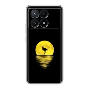 Летний Чехол на Xiaomi POCO X6 Pro (5G) (Желтый Закат)
