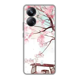 Чохол з картинкою Сакури на Realme 10 Pro Plus (Чайна церемонія)