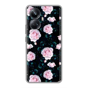 Чехлы с принтом Розочки для Realme 10 Pro Plus (Чайные розы)