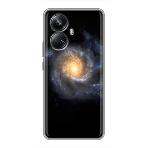 Чохли КОСМОС на Realme 10 Pro Plus (Чорна дира)
