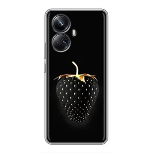 Чохол з зображенням смачної їжі для Realme 10 Pro Plus (Чорна полуниця)