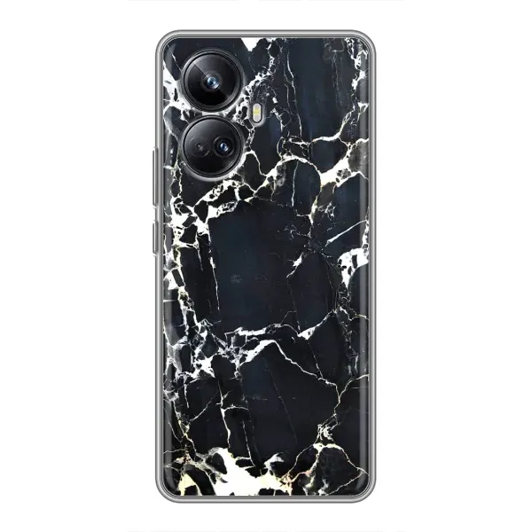 Чехол с рисунком «Чёрный мрамор» для Realme 10 Pro Plus Чехол с рисунком «Чёрный мрамор» для Realme 10 Pro Plus