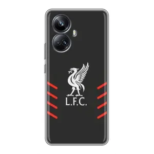 Силиконовые Чехлы принт Футбол на Realme 10 Pro Plus (Эмблема Liverpool)