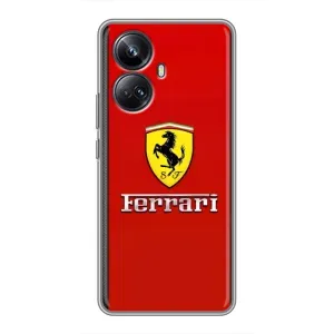Чехол с рисунком «Ferrari Logo» для Realme 10 Pro Plus