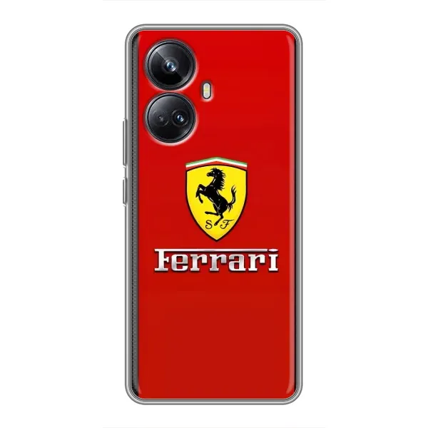 Чехол с рисунком «Ferrari Logo» для Realme 10 Pro Plus Чехол с рисунком «Ferrari Logo» для Realme 10 Pro Plus