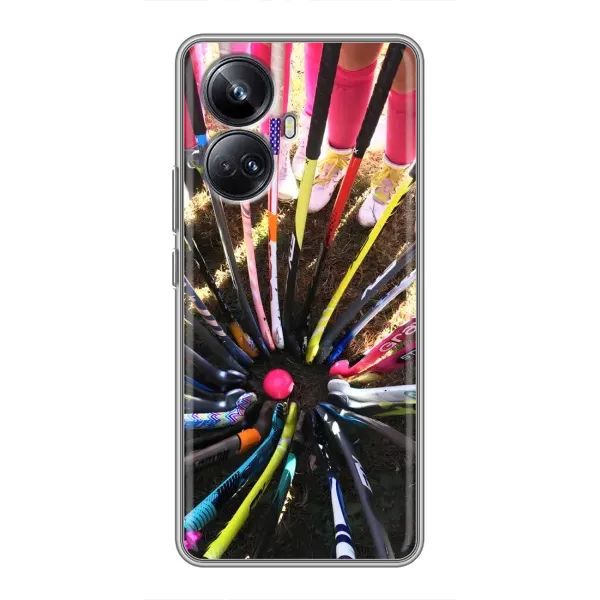 Чехол с рисунком «Флорбол» для Realme 10 Pro Plus Чехол с рисунком «Флорбол» для Realme 10 Pro Plus